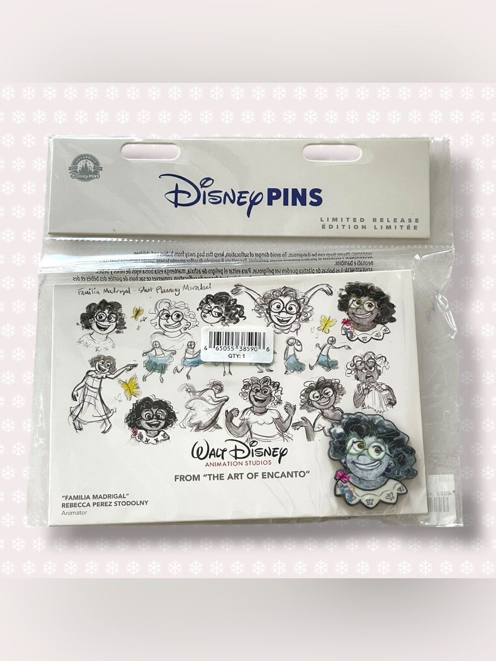 Disney Pins - Art of Encanto - Familia Madrigal - Mirabel - Limited Release